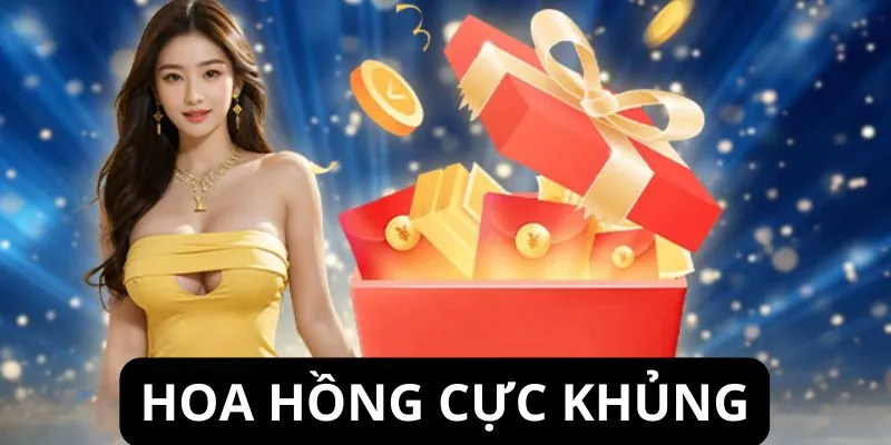 Các đối tác nhận được hoa hồng cực khủng lên đến 40%